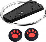 Votvlog vertikalus laikiklis, skirtas ps5, ps5 slim ir ps5 pro, vaizdo žaidimų priedų laikiklis, skirtas ps5, ps5 pro ir ps5 slim, užtikrina tvirtą ir stabilų atramą jūsų konsolei, juodas