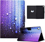 Cxtcase dėklas, skirtas samsung galaxy tab a8 2021 10.5 colių/sm-x200 / sm-x205 / sm-x207, apsauginis dėklas su stovo funkcija, skirtas samsung galaxy tab a8 2021/2022, water drop