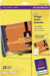 Popieriaus smulkintuvas Avery Zweckform Cd/dvd etiketės, 151x118mm, 25 lapai