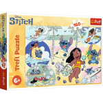 Dėlionė Trefl Lilo ir Stitch, spalvingas animacinis dizainas, 160 dalių