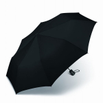 Happy Rain mini trumpas automatinis atsidarantis ki&scaron;eninis skėtis juodas krep&scaron;iui