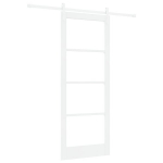 vidaXL Slankios durys ORKDAL Balta 83 x 211 cm