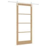 vidaXL Slankios durys ORKDAL Natūrali 93 x 211 cm