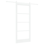 vidaXL Slankios durys Balta 93 x 211 cm