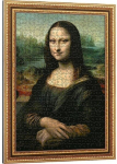 Dėlionė Puzzlorama 500 Mona Liza, Leonardo da Vinci