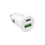 Puro Pro Lite automobilinis įkroviklis Usb-c Pd 20w, baltas