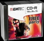 Emtec CD-R 700 MB 52x10 vnt.(ECOC801052SL)