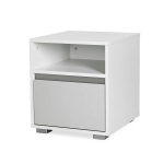 Spintelė prie lovos Dalia, balta