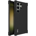 &bdquo;Imak&ldquo; sustiprintos apsaugos kieto silikono matinis (TPU) dėklas - juodas (Galaxy S23 Ultra)