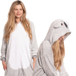 Moteri&scaron;ka Vientisa Pižama Kigurumi Kombinezonas Koala 175-185 Cm Kostiumas Xl