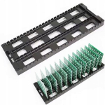 ESD laikiklis PCB plok&scaron;tėms &ndash; Antistatinis, 25 ki&scaron;enės, Matmenys 43x14 cm