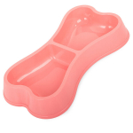 Plastikinis dubuo &scaron;uniui ir katei, dvigubas, 0,25 l