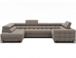 Sofa-lova Eltap Fectory, 205x346x93 cm, smėlio
