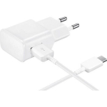 Įkroviklis + USB-C laidas Samsung S20 - S20 PLUS - S20 ULTRA - S20 FE - PHONILLICO - Balta
