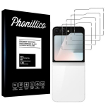 Grūdintas Stiklas Samsung Galaxy Z FLIP 7 FE [4 Vnt.] Ekrano Apsauginė Plėvelė Phonillico&reg;