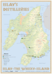 Whisky Distilleries Islay - Tasting Map: Laminierte Tischkarte - Format 21 x 30 cm, Whisky Distilleries Islay - Tasting Map: Laminierte Tischkarte - Format 21 x 30 cm