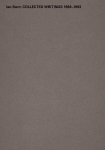 Ian Burn. Collected Writings 1966-1993: Power Publications, Sydney, Ian Burn. Collected Writings 1966-1993: Power Publications, Sydney