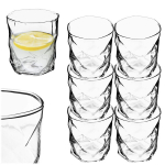 6 vnt. stiklinės 330 ml &ndash; viskiui, gėrimams, sultims