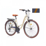 Miestinis Dviratis 28" Corelli Glowie V TopVelo Shimano, rėmas 51/48/44 cm, pilka/ruda