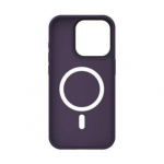&bdquo;Connect&ldquo; Apple iPhone 14 Pro Max hibridinis dėklas su magnetiniu PC+TPU tamsiai violetiniu dangteliu