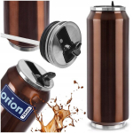 &Scaron;iluminis puodelis 700 ml rudos spalvos