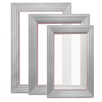 &Scaron;ilkografijos rinkinys: 3 aliuminio rėmai