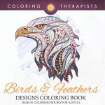 Birds & Feathers Designs Coloring Book - Design Coloring Books For Adults, Birds & Feathers Designs Coloring Book - Design Coloring Books For Adults