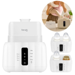 Buteliukų &scaron;ildytuvas Lionelo Thermup Duo 6in1, White
