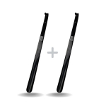 2X "Coccine" plastikinis ilgas 60 cm ilgio kastuvas ZES-21