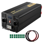 Keitiklis 6000W 12V į 230V su LCD ekranu