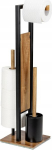 Stovas tualetiniam popieriui ir Wc &scaron;epečiui su akacijos mediena