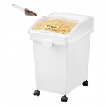 Vevor maisto saugojimo dėžė su ratukais, 3 vnt., 20 l