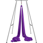 Oro jogos stovas su hamaku, violetinis