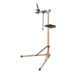 Dviračių remonto stovas su įrankių dėklu