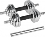 Hanteliai REBEL, 15 kg