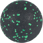 Masažo kamuoliukas Enero Fit EPP, 8 cm, juodas