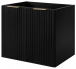 Praustuvo spintelė, pakabinama, juoda FLOW 60 x 46 x 57cm