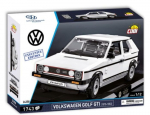 Statybinis žaidimas - COBI - Volkswagen Golf GTI (1976-1983) - Vykdomasis leidimas - 1743 dalys - Balta