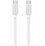 Kabel USAMS KY Series US-SJ696 60W USB-C do USB-C 2m biały