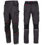 Darbinės kelnės diržo apsauga stiprus elastingas plonas diržas su įtemptu diržu Art-mas grafito juodos spalvos