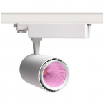 LED bėgių &scaron;viesa mėsos produktams 1F, 3 laidai, 30W, rožinė &scaron;viesa