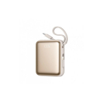 Atsarginis maitinimo &scaron;altinis ("Power Bank") Joyroom i&scaron;orinė baterija JR-PBF27 22.5W 10000mAh su dviem integruotais laidais auksinė