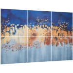 Akustinės plok&scaron;tės 60 cm su lipduku, 6 dalių