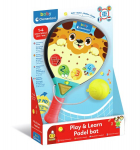 Interaktyvus vaiki&scaron;kas padelio žaidimas Clementoni baby Play & Learn Padel Bat LOC1, 2 d.
