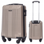 WINGS KESTREL XS kabininis lagaminas 18&rdquo; 44x32x18 cm &ndash; ABS+ kietas bagažas su nuimamais ratukais, kodine spyna ir 28L talpa kelionėms