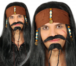 Pirato perukas su bandana