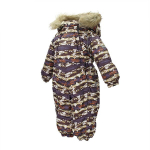 Huppa Vaikų kombinezonas KEIRA, brown bear pattern