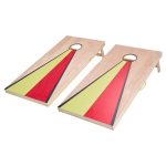 4x2 pėdų kukurūzų skylių žaidimo rinkinys