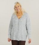 Vero Moda moteri&scaron;kas kardiganas 10335164*01, pilka