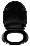 Klozeto dangtis DU12 lėtas black